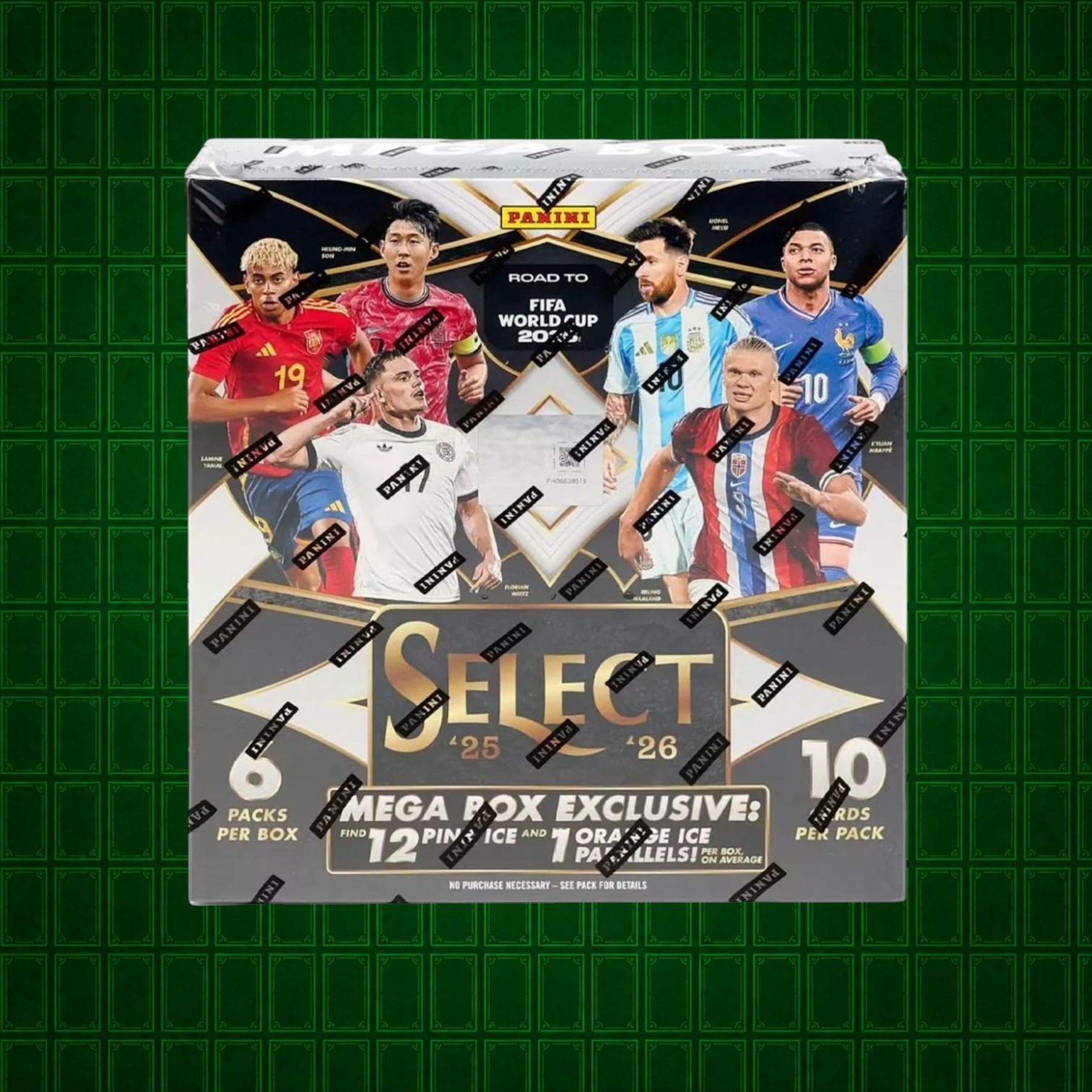Photoroom-20260901_144626490 2025/26 Panini Select Road to FIFA World Cup Soccer Mega - Image 1