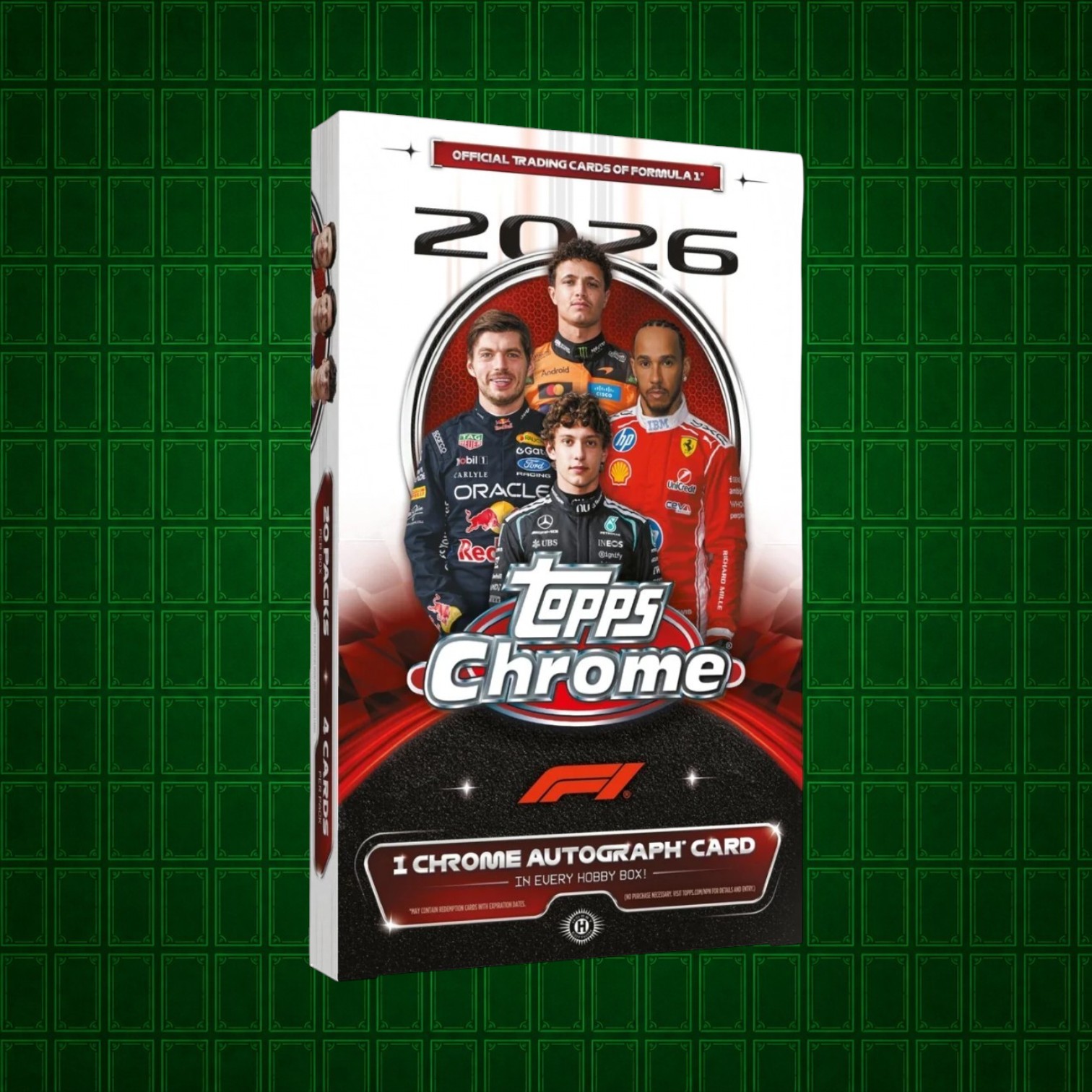 Photoroom-20261014_182705571 2026 Topps Chrome F1 Formula 1 Hobby - Image 1